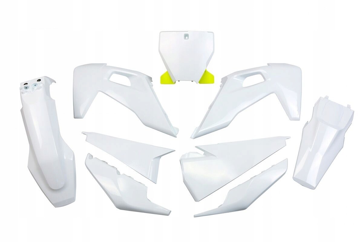 Kit plastique Husqvarna TC FC 2019-2022 carénage moto cross blanc