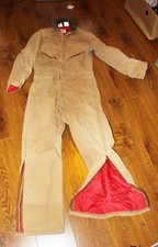 Vtg Walls Blizzard Pruf Work Wear Insulated Heavy Duty Coveralls Mens Size MED