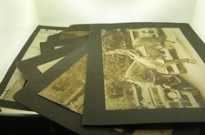C.1928 LOT OF SIX HARLEM NEW YORK 28TH PRECINCT PHOTOS INCL. '28 FORD A ROADSTER