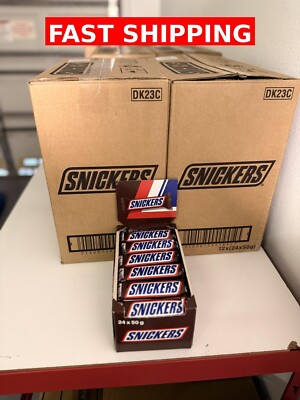 Snickers Chocolate Bars 24x50g