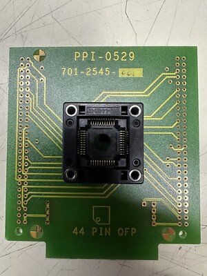 Data I/O 44 Pin QFP PPI Adapter For 2900, 3900, 3980, and Unisite Programmers