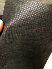 36” Cambric 125 Series Dust Cover Black Upholstery Grade Non-Woven Fabric