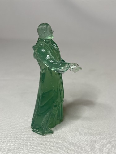 Figura transparente Kenner 4"" mini 1997 Star Wars Obi-Wan Kenobi Ben verde LFL - Imagen 6 de 10