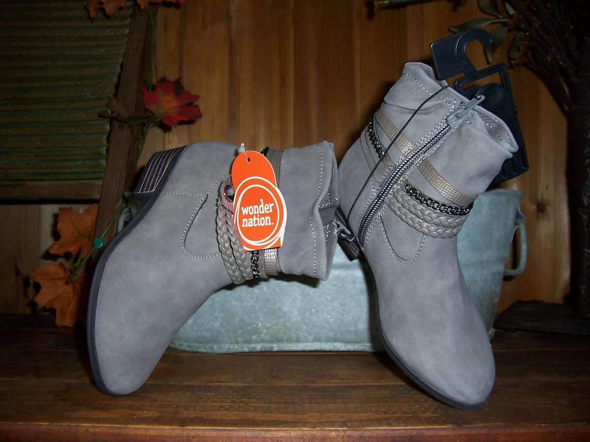 Ladies grey ankle 2025 boots size 5