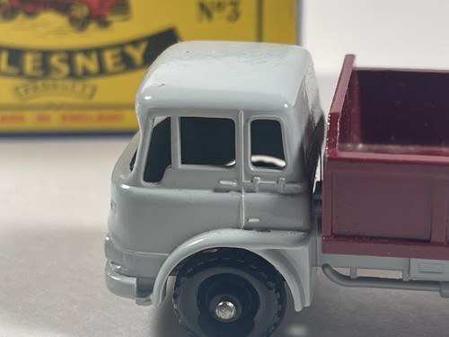 Lesney Matchbox #3 7 1/2 Ton Tipper Truck Mint Vintage Original and Original Box - Picture 9 of 22
