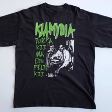 'KLAMYDIA' Band T-shirt Short Sleeve Gift Fan Black All Size Shirt AG2408