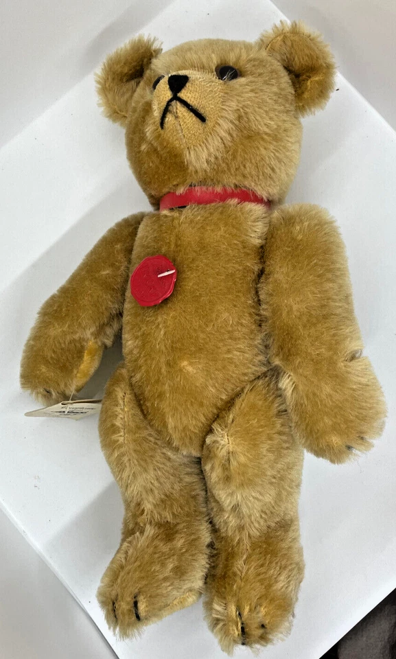 Oso de peluche Schuco Tricky 14 pulgadas No. 165 (movimientos de cabeza)/Edición limitada/Alemania Foto 3 de 4