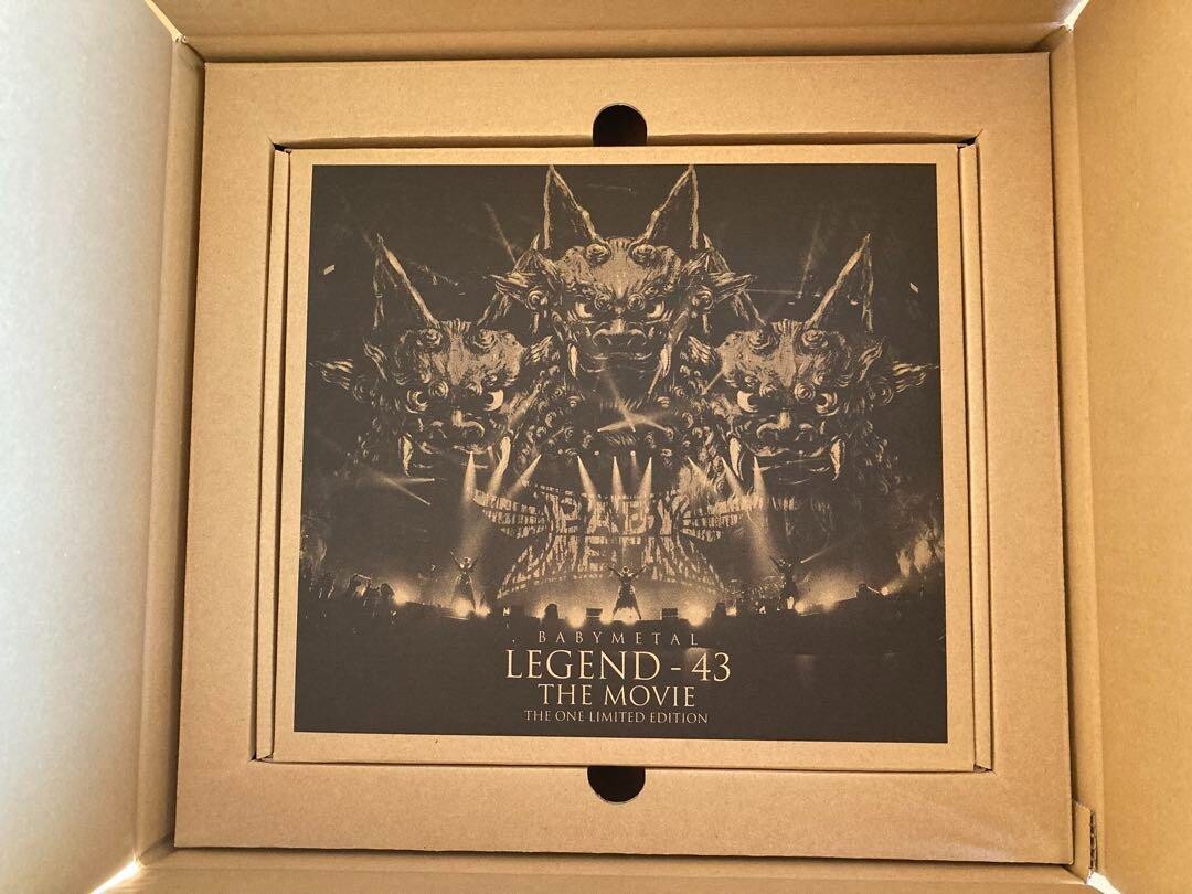 BABYMETAL LEGEND -43 THE MOVIE THE ONE LIMITED EDITION Blu-ray CD 