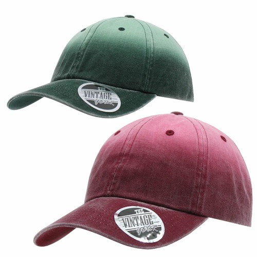 New Dad Hat Gradient Canvas Cotton Low 