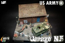 1/35 Pro Built Diorama - US Army M4 High Speed Tractor