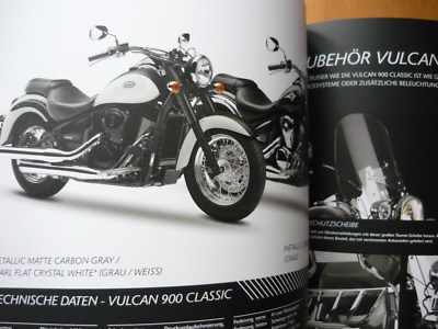 Kawasaki VN 1700 Voyager Vulcan 900 Custom VN 900 W800 Mj. 2015 Verkaufskatalog