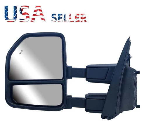 Driver Left Side Door Tow Mirror for 15-20 Ford F-150 250 350 450 550 Super Duty