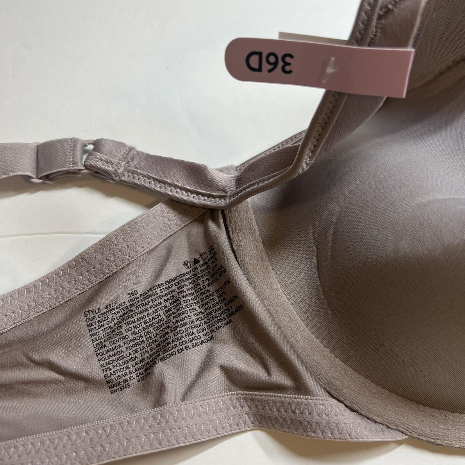 Playtex Secrets Side Smoothing Embroidered Underwire Bra 4513 42DDD New ...