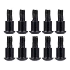 10Pcs M3x4x10mm Hex Buttonhead Incision Kingpin Shoulder Screws for Axial SCX10