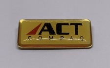 Vintage ACT Compaq Accredited Technician Lapel Pin (244)