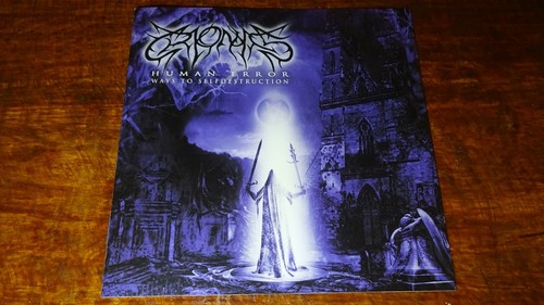 Crionics Human Error CD Melodic Black Death Metal Behemoth Emperor Vesania Hate - Imagen 4 de 12