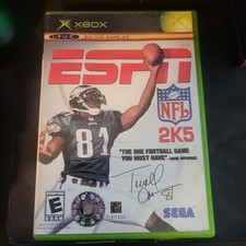 ESPN NFL 2K5 (Microsoft Xbox, 2004) Complete W/ Manual Game Tested Disc Clean
