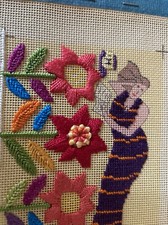 NEEDLEPOINT Jennifer Pudney Postcard Canvas -...
