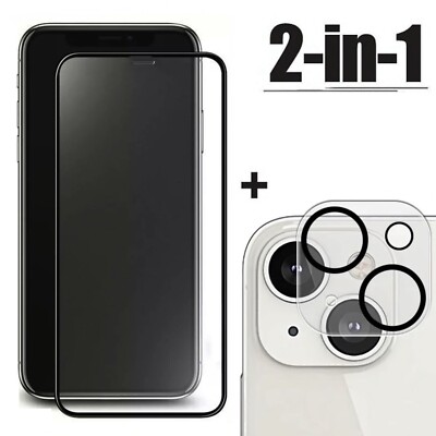 Panzerfolie in Matt für Display und Kamera Schutzglas für iPhone 15 Plus Pro Max