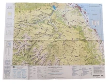 NIMA U.S. Military Joint Operations Graphic JOG AIR Map MAKHACHKALA, RUSSIA