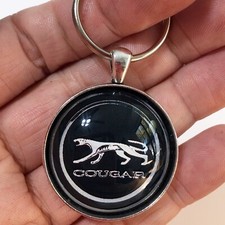 Vintage Mercury Cougar Steering Hub Horn Centercap Emblem Reproduction Keychain