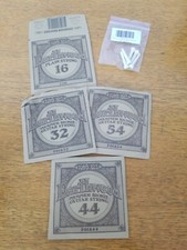 Lot of 4 Ernie Ball P01854 Earthwood P01832 P01844 1116 Guitar String Bronze