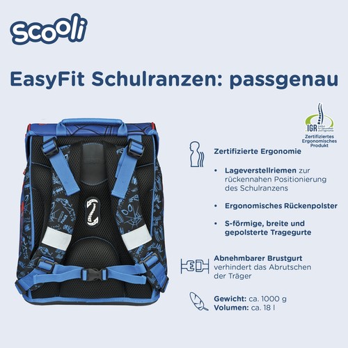 Schulranzen Junge 1. Klasse | Spider-Man | personaliesiertes Set 5-teilig - Bild 5 von 17