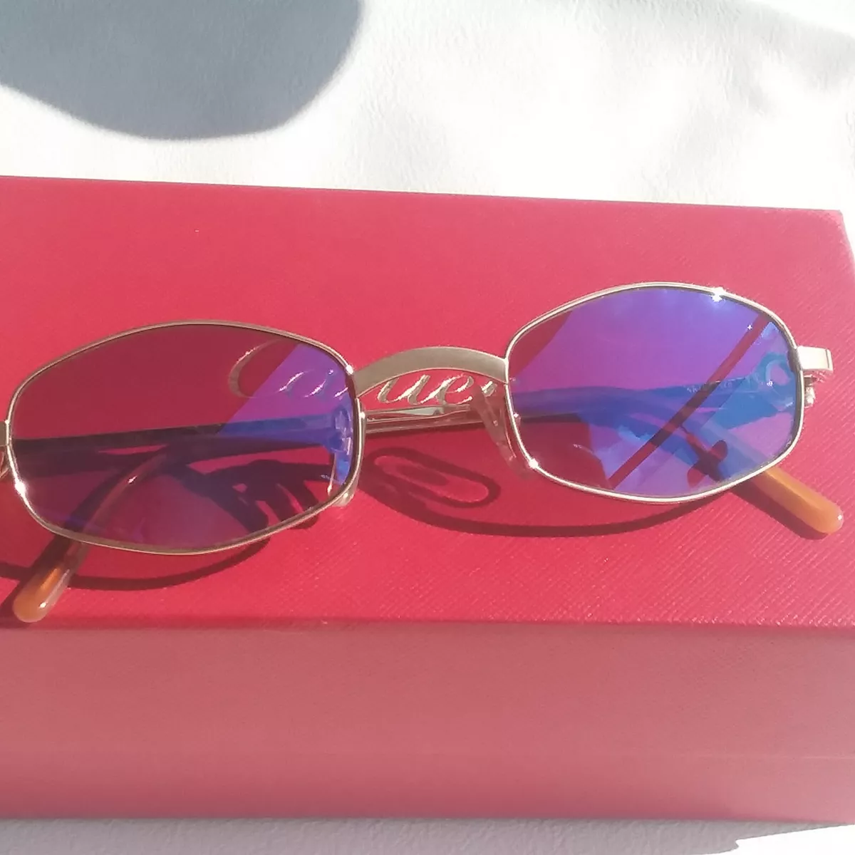 Cartier clearance octagon glasses
