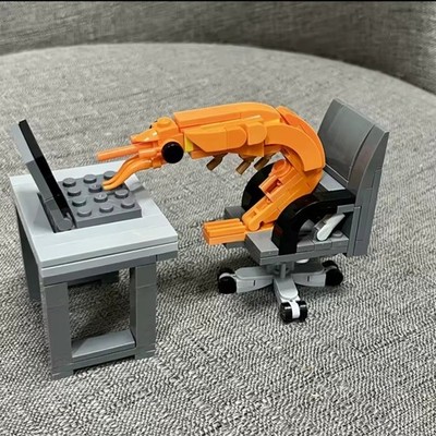 Garnelenmodell MOC, Brick Shrimp MOC Bausatz