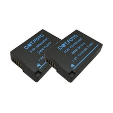 2x DMW-BLD10 DMW-BLD10E Battery for Panasonic Lumix DMC-G3 DMC-GF2 DMC-GX1
