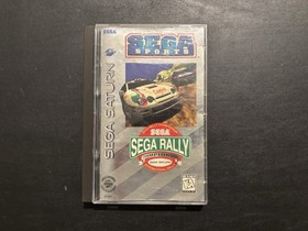 Sega Rally Championship (Sega Saturn, 1995) CIB Complete Authentic Tested Works!