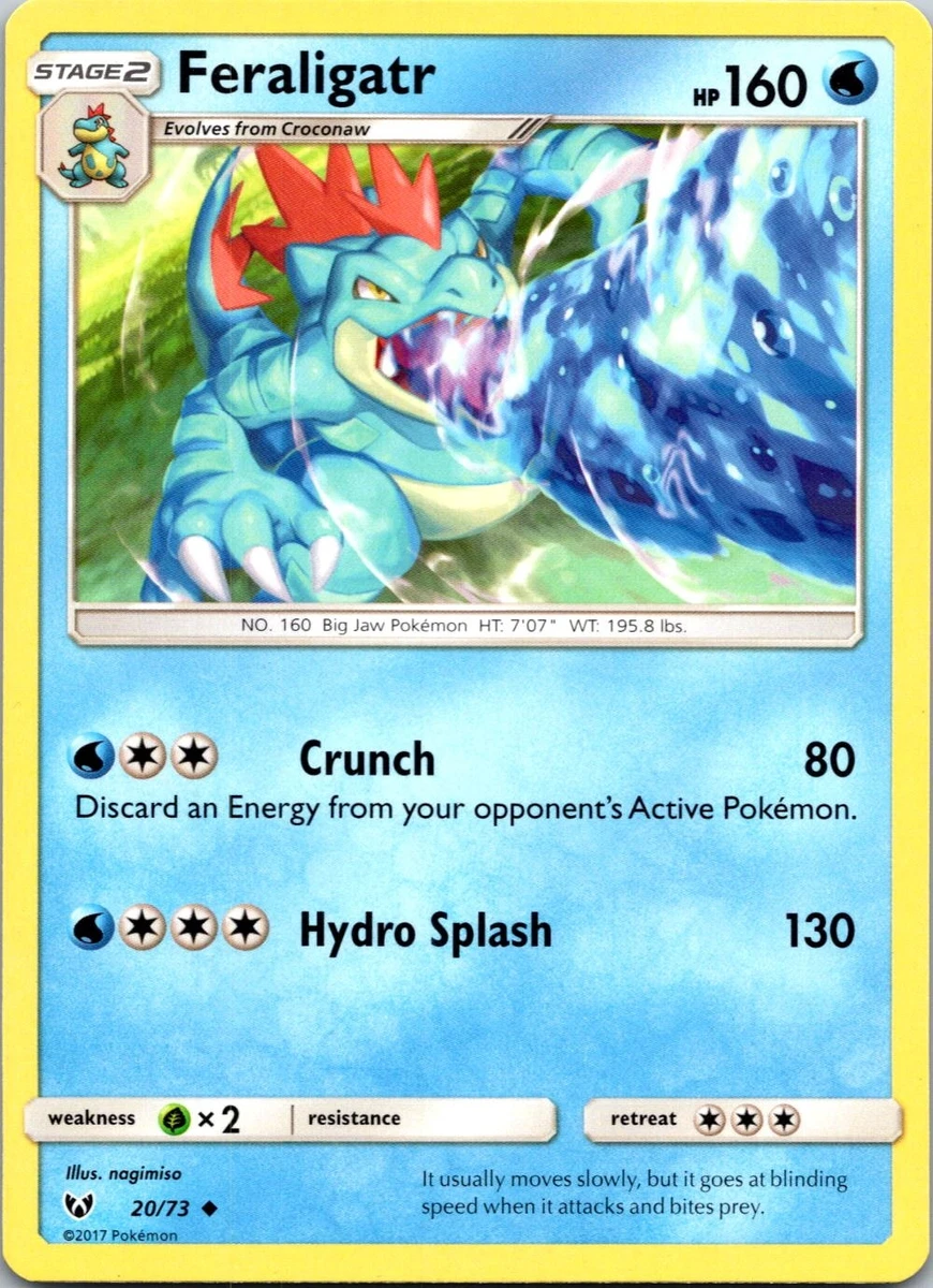 feraligatr pokemon card price Feraligatr N1 No.160 Vintage