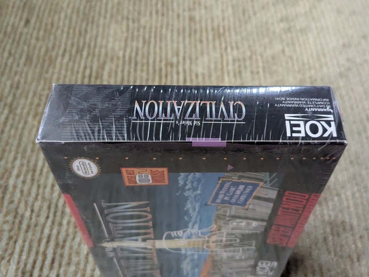 Sid Meier's Civilization (Super Nintendo Entertainment System