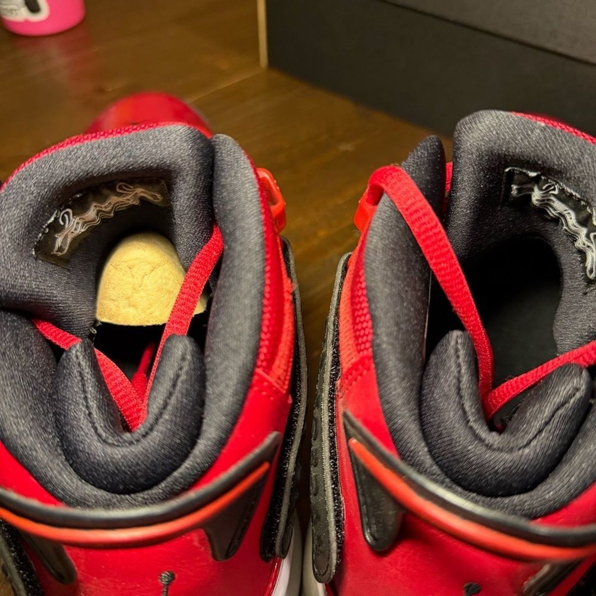 Deadstock Air Jordan 6 Rings \'Gym Red\' Sneakers Size 9M Size 9 - Air Jordan 6 Rings Gym Red for sale online | eBay main image 2