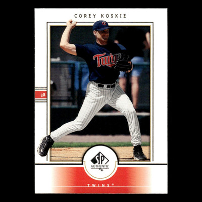 Corey Koskie #32 2000 SP Authentic Minnesota Twins Baseball Card MLB NM
