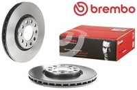 2X Bremsscheibe Brembo 09A72111 2 Bremsscheiben