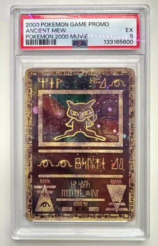 2000 POKEMON GAME MOVIE ANCIENT MEW POKEMON 2000 MOVIE PSA 5