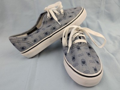 Bioworld DC Comics Batman Denim Canvas Sneakers Men s 5 / Women's 6.5 GPO