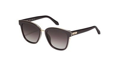 Quay  Act Natural  Polarized Women s Sunglasses~ Black/Smoke Lens 55[] 19-148