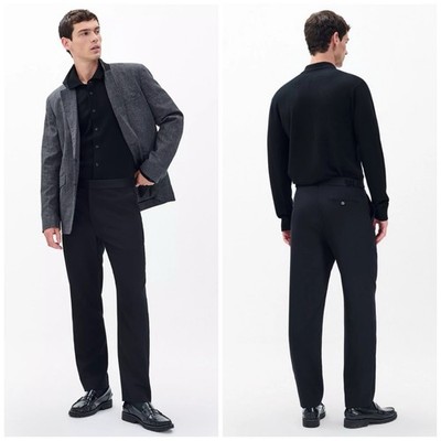 NWT Rag & Bone $498 Evan British Wool Tuxedo Trousers Size: 36