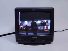 Panasonic CT-1386UVD 13" Color Video Monitor CRT S-Video BNC Retro Gaming