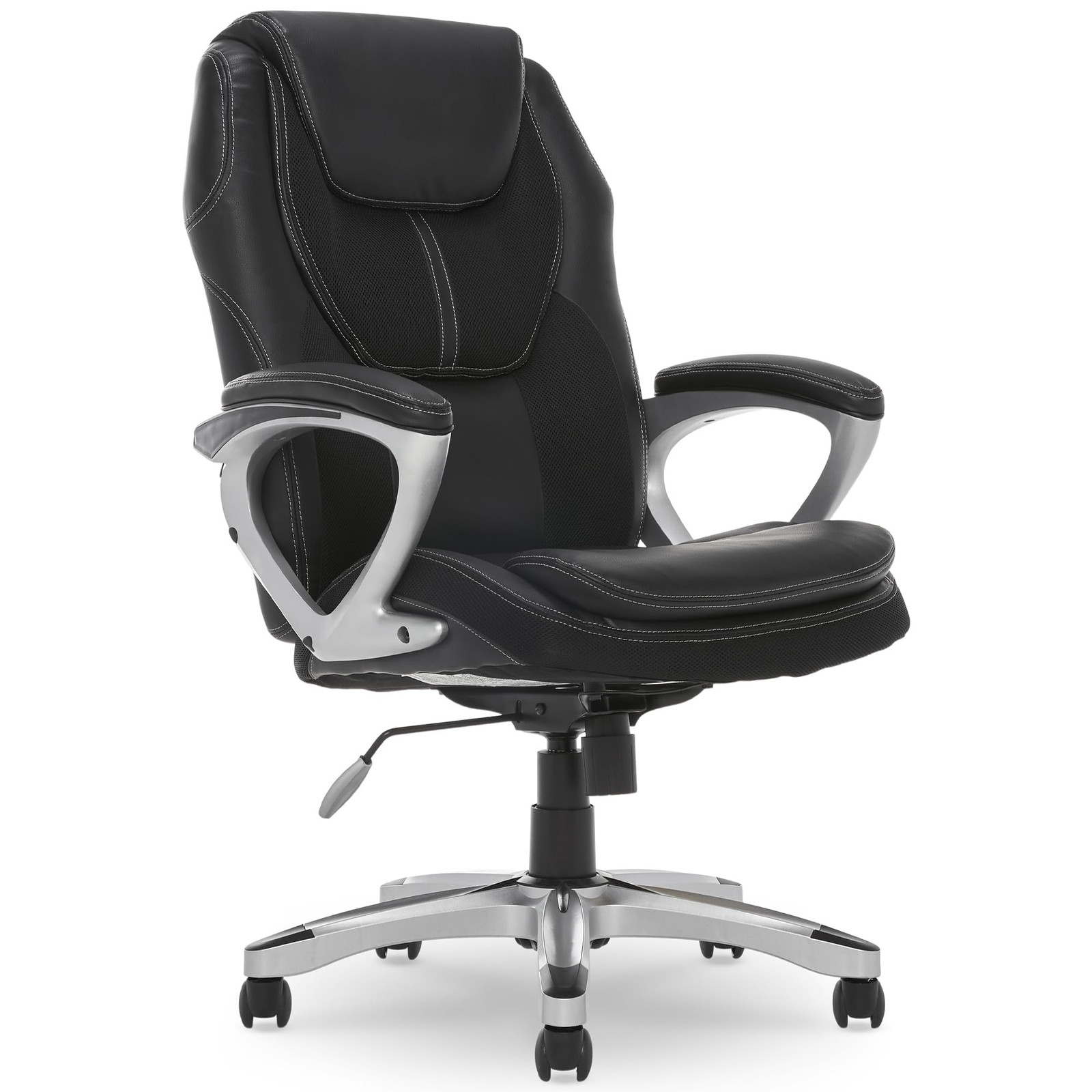 Amplify Executive Ergonomic Adjustable Gaming Office Chair with Padded Arms