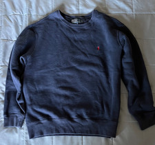 Vintage Ralph Lauren Polo Crewneck Blue Sweatshirt Mens Size Large