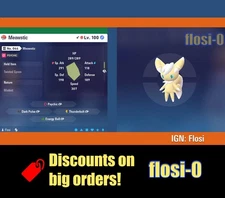 6IV Shiny Meowstic Male or Female Pokemon Legends ZA (Legends Z-A)