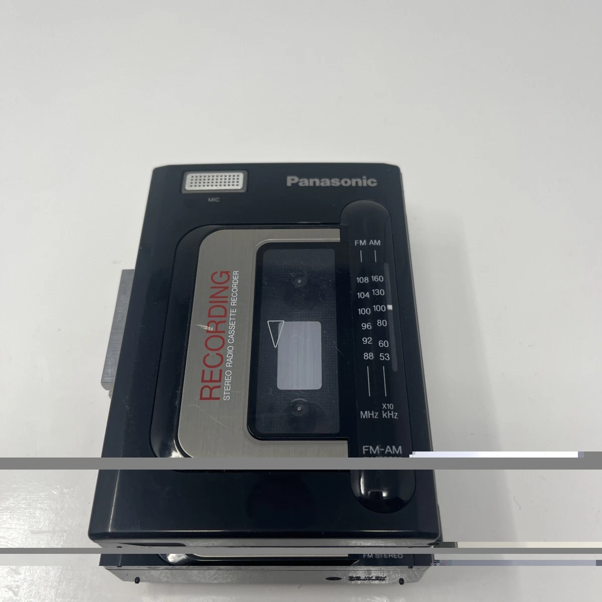 Walkman Panasonic RQ-SX21 - Vintage 90s - Argenté - Fonctionne - Courroie Neuve