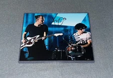 THOM YORKE & JONNY GREENWOOD RADIOHEAD SIGNED AUTOGRAPHED 8X10 COLOR PHOTO COA