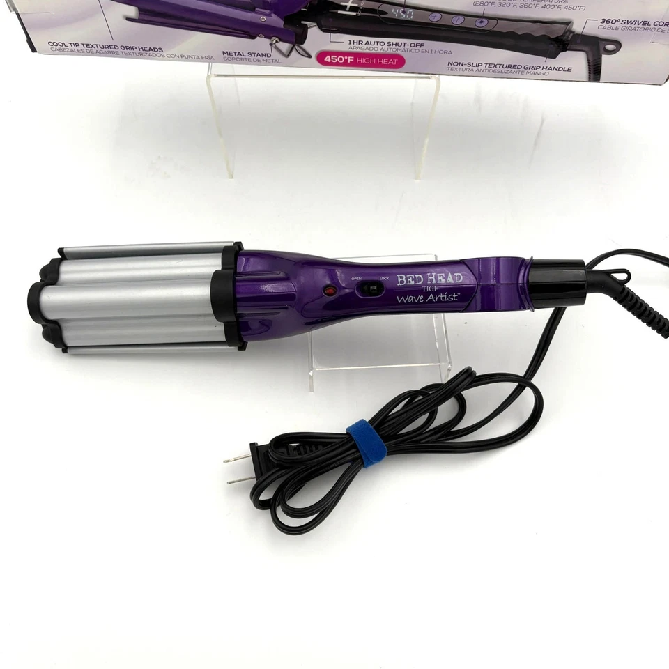 Cabeza de cuentas ondulada artista digital caliente y caliente cerámica digital 3 barriles vacilante de pelo Foto 3 de 4