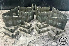 3D Terrain Set - Foldable - Compatible w/ Warhammer 40K Chapter Approved 2025