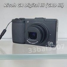 RICOH Digital Compact Camera GRD3 GRD Ⅲ 10.0 MP 4x Zoom Black Charger