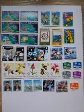 timbres gibraltar n20 neuf divers lot de 34 timbres année divers